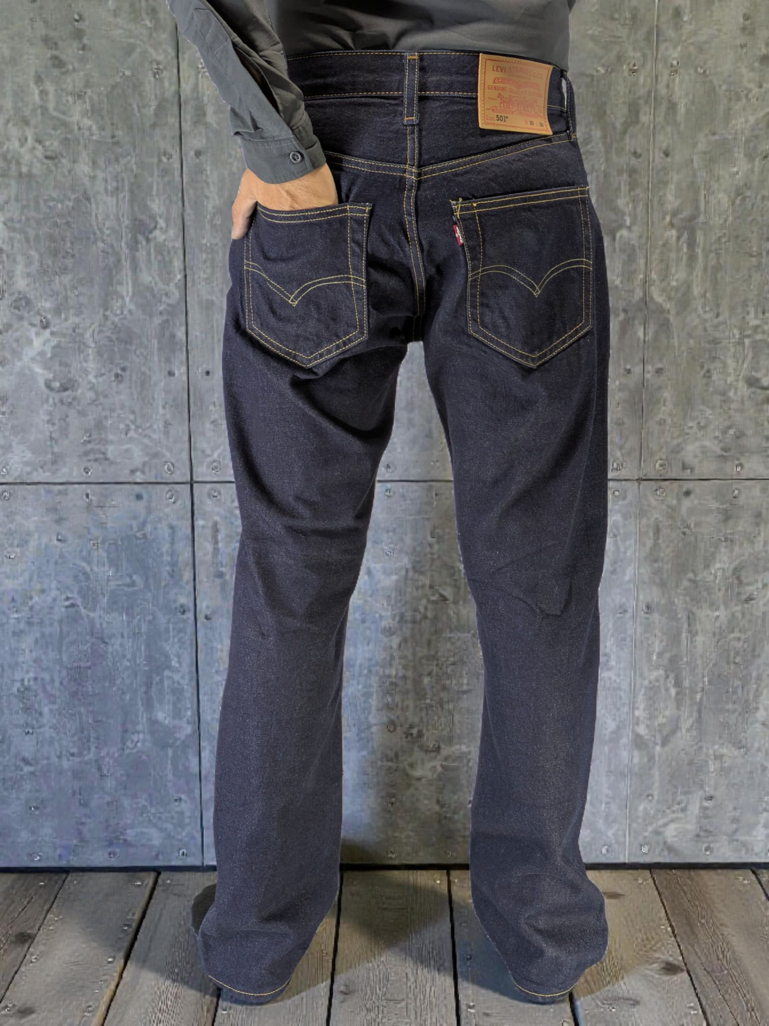 Export Quality Levi's Deep Indigo