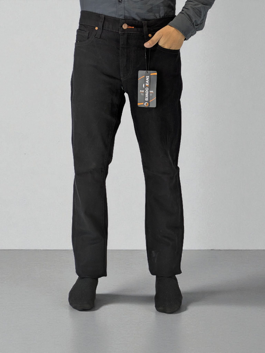 `Premium Black Denim