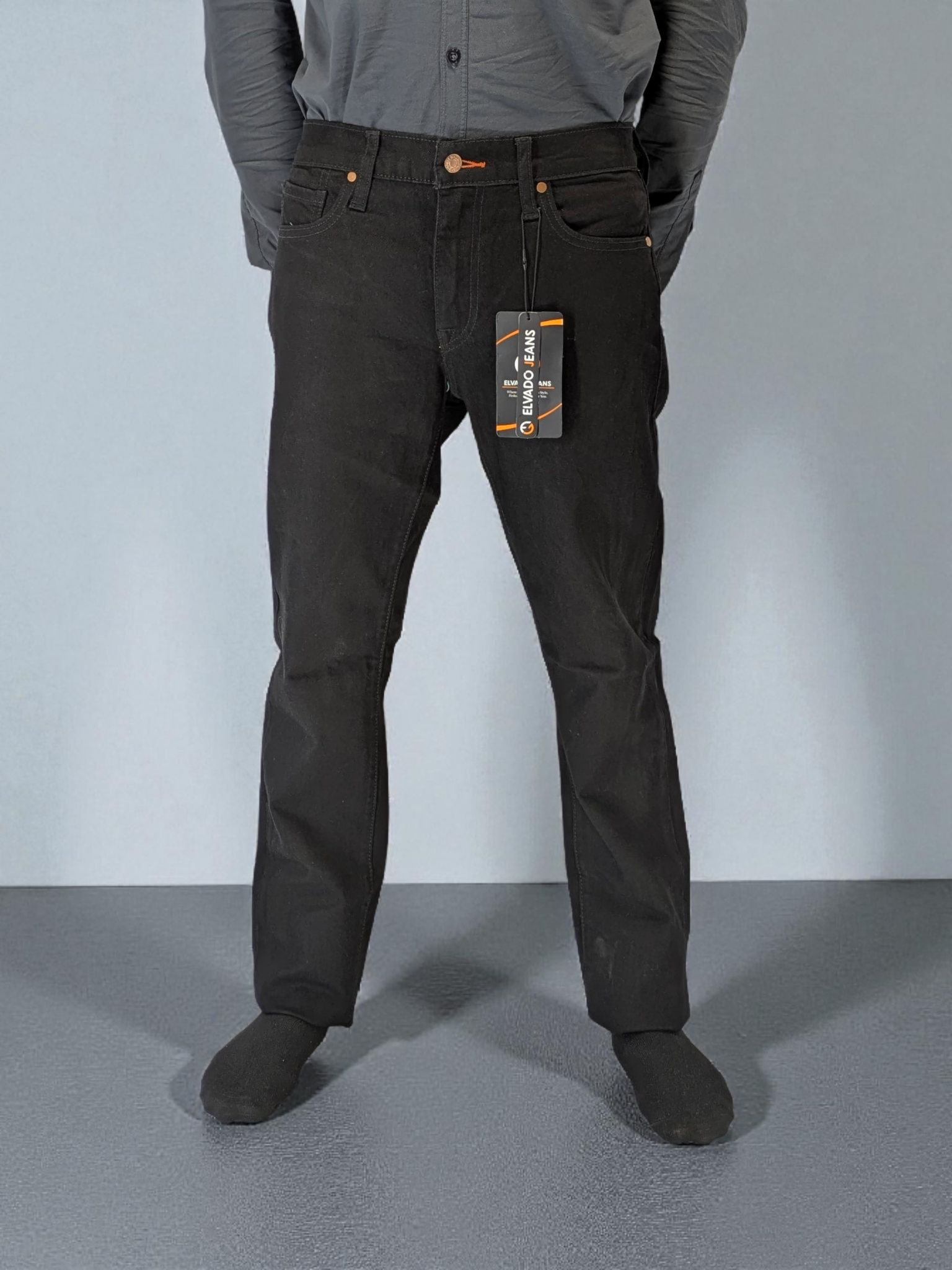 `Premium Black Denim